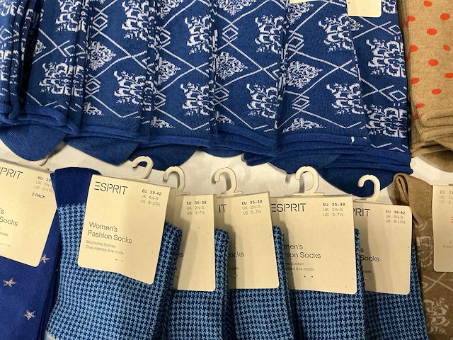 Partij diverse esprit womens fashion socks (50x) - afbeelding 5 van  14