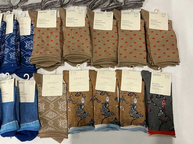 Partij diverse esprit womens fashion socks (50x) - afbeelding 9 van  14