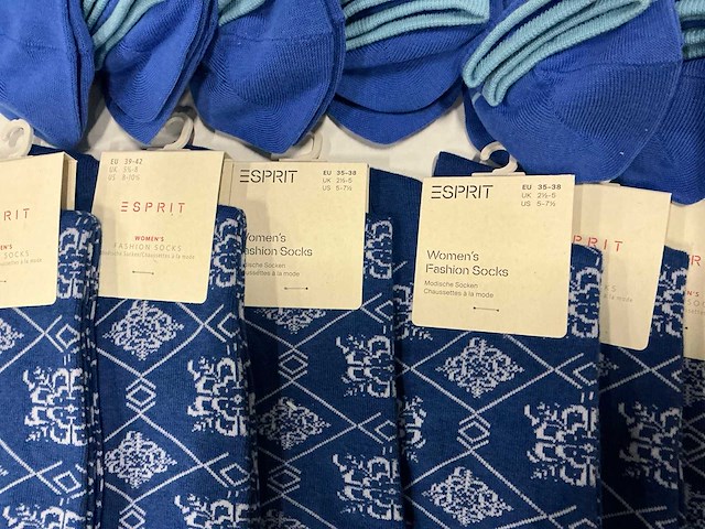 Partij diverse esprit womens fashion socks (50x) - afbeelding 12 van  14