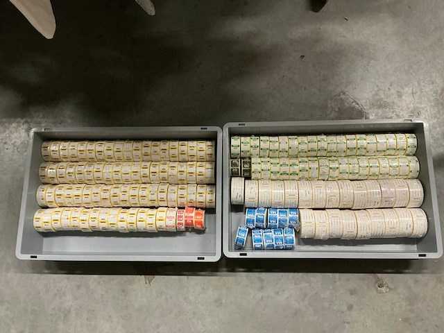 Partij diverse etiketten (146x) - afbeelding 1 van  1