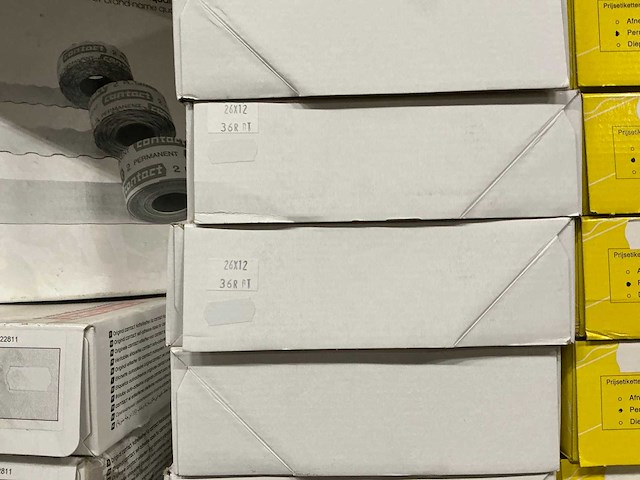 Partij diverse etiketten/ink rollers (35x) - afbeelding 3 van  8
