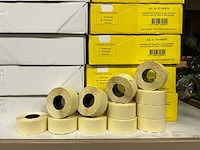 Partij diverse etiketten/ink rollers (35x) - afbeelding 4 van  8