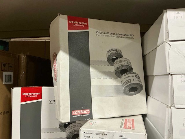 Partij diverse etiketten/ink rollers (35x) - afbeelding 6 van  8
