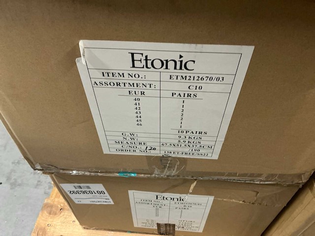 Partij diverse etonic heren en dames sportschoenen (100x) - afbeelding 4 van  10
