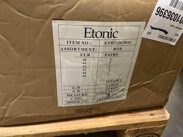 Partij diverse etonic heren en dames sportschoenen (100x) - afbeelding 5 van  10