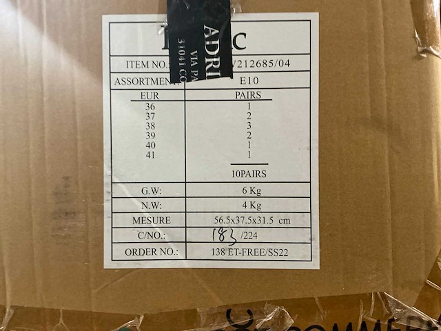 Partij diverse etonic heren en dames sportschoenen (100x) - afbeelding 9 van  10