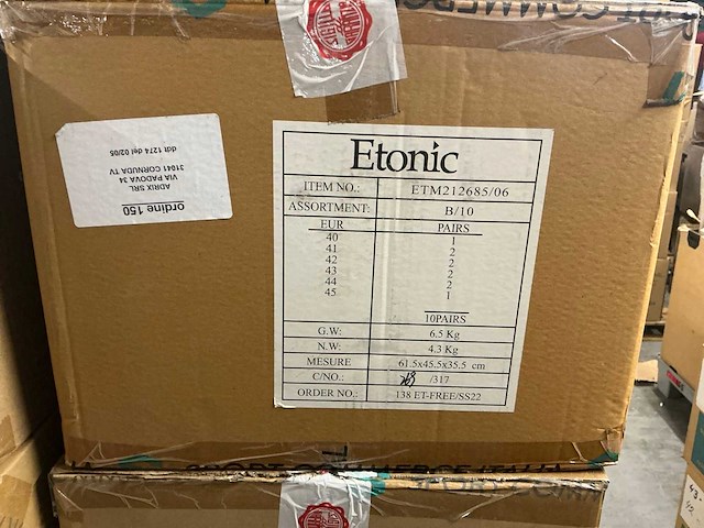 Partij diverse etonic heren en dames sportschoenen (100x) - afbeelding 10 van  10