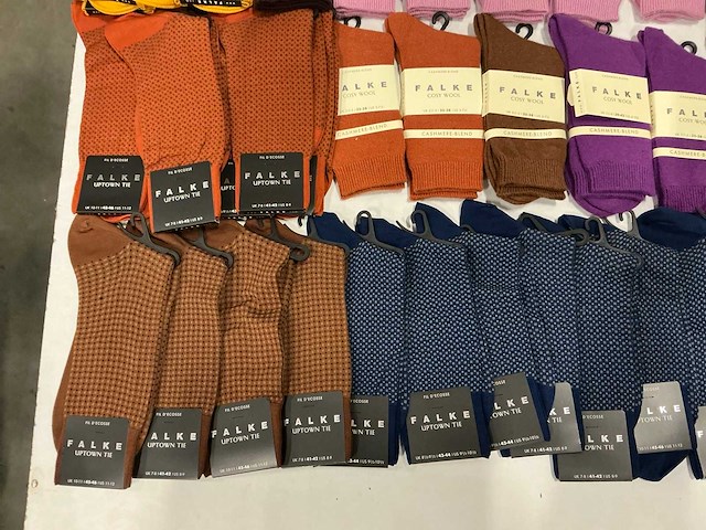 Partij diverse falke sokken (56x) - afbeelding 2 van  9