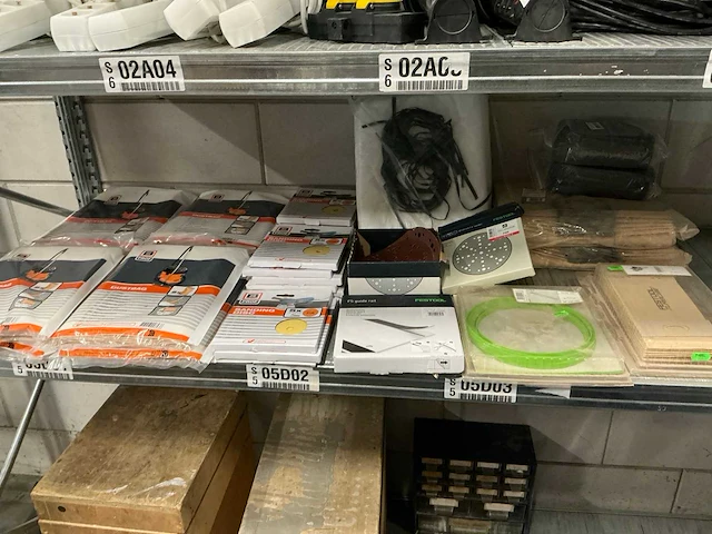 Partij diverse festool/bosch/boels/etc items (35 verpakkingen) - afbeelding 1 van  9