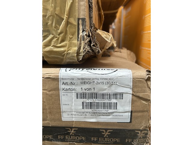 Partij diverse fitness gewichten w.o. physionics - afbeelding 3 van  6