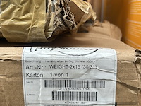 Partij diverse fitness gewichten w.o. physionics - afbeelding 3 van  6