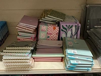 Partij diverse fotoalbums/notitieboeken/agendas (66x)