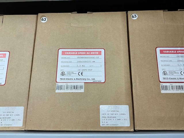 Partij diverse frequentieregelaars (8x) - afbeelding 3 van  6