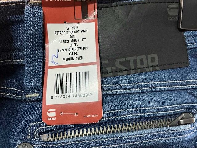Partij diverse g-star dames broeken (58x) - afbeelding 5 van  9