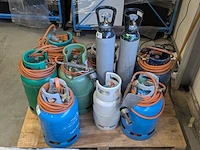 Partij diverse gasflessen - afbeelding 4 van  4