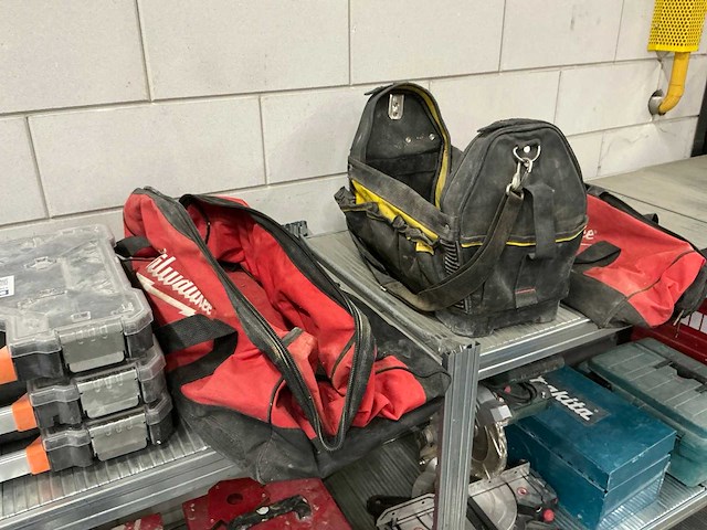 Partij diverse gereedschap koffers/tassen (9x) - afbeelding 5 van  6