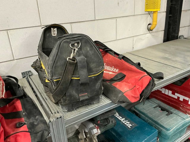 Partij diverse gereedschap koffers/tassen (9x) - afbeelding 6 van  6