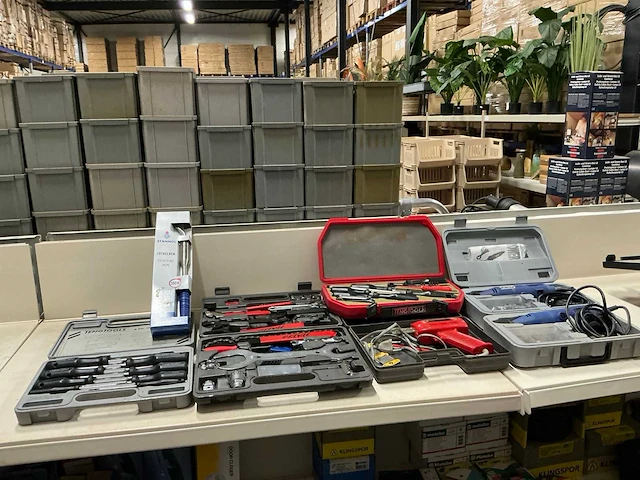 Partij diverse gereedschap (sets) (7x) - afbeelding 1 van  5