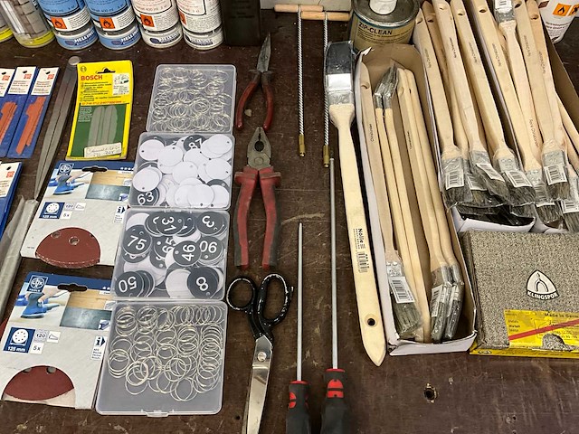 Partij diverse gereedschappen en toebehoren - afbeelding 3 van  5