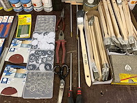 Partij diverse gereedschappen en toebehoren - afbeelding 3 van  5