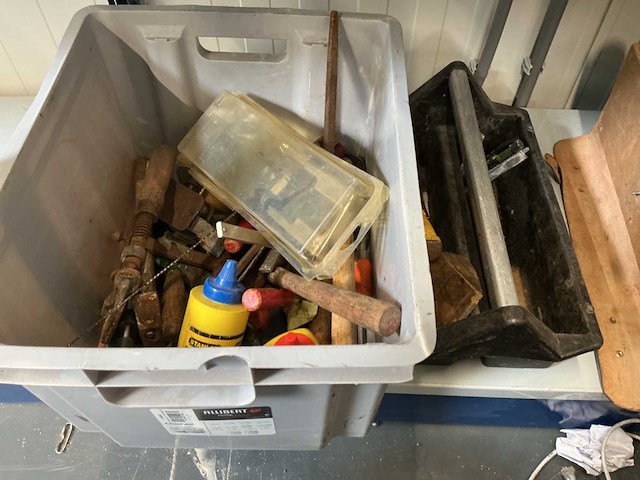 Partij diverse gereedschappen - afbeelding 1 van  3