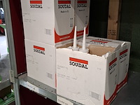 Partij diverse glaskit en soudaseal mirror soudal, diverse kleuren - afbeelding 3 van  21