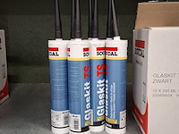 Partij diverse glaskit en soudaseal mirror soudal, diverse kleuren - afbeelding 5 van  21