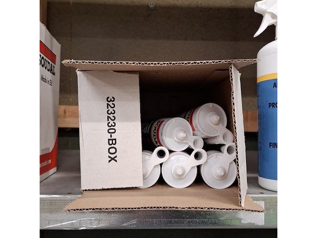 Partij diverse glaskit en soudaseal mirror soudal, diverse kleuren - afbeelding 10 van  21