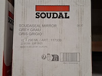 Partij diverse glaskit en soudaseal mirror soudal, diverse kleuren - afbeelding 11 van  21