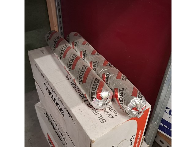 Partij diverse glaskit en soudaseal mirror soudal, diverse kleuren - afbeelding 15 van  21