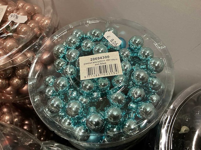 Partij diverse glassball wire (240 verpakkingen) - afbeelding 9 van  23