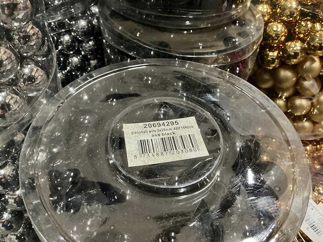 Partij diverse glassball wire 3x25mm 48tf (134 verpakkingen) - afbeelding 7 van  19