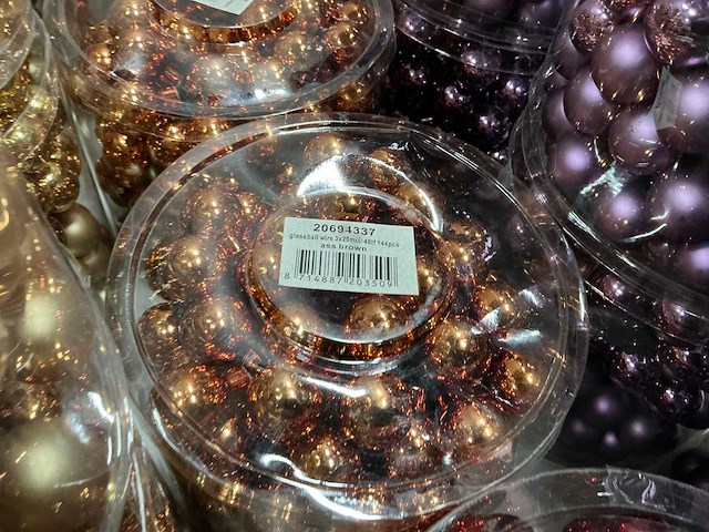Partij diverse glassball wire 3x25mm 48tf (134 verpakkingen) - afbeelding 4 van  13