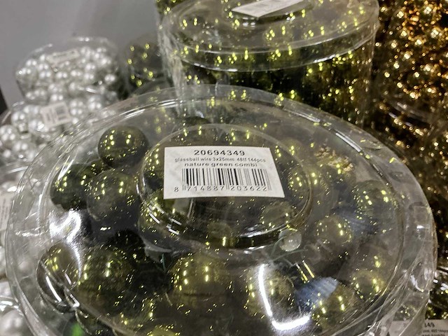 Partij diverse glassball wire 3x25mm 48tf (134 verpakkingen) - afbeelding 8 van  13