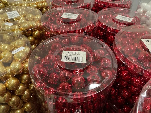 Partij diverse glassball wire 3x25mm 48tf (149 verpakkingen) - afbeelding 3 van  15