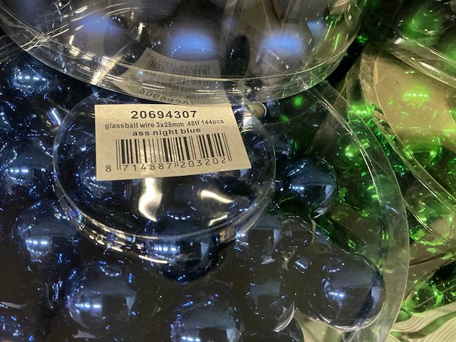 Partij diverse glassball wire 3x25mm 48tf (69 verpakkingen) - afbeelding 5 van  8