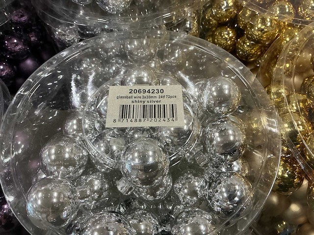 Partij diverse glassball wire 3x30mm 24tf (212 verpakkingen) - afbeelding 15 van  19