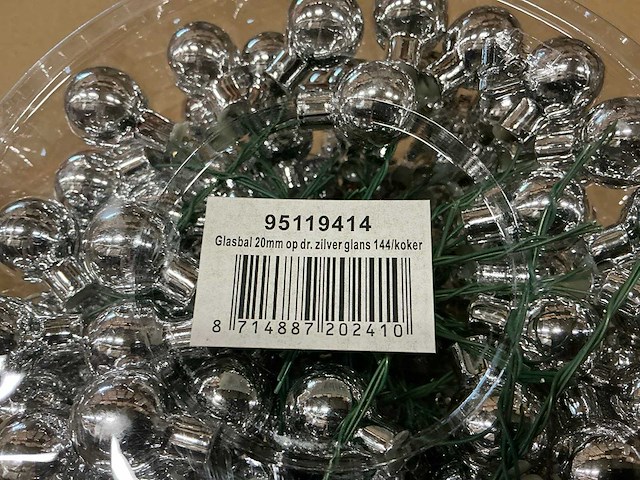Partij diverse glassball wires (126 verpakkingen) - afbeelding 4 van  13
