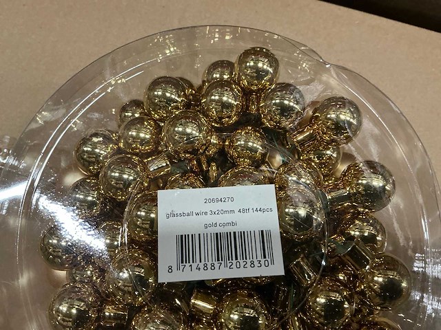Partij diverse glassball wires (126 verpakkingen) - afbeelding 7 van  13