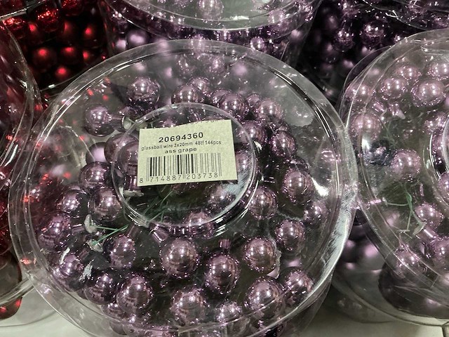 Partij diverse glassball wires 3x20mm 48tf (168 verpakkingen) - afbeelding 5 van  13