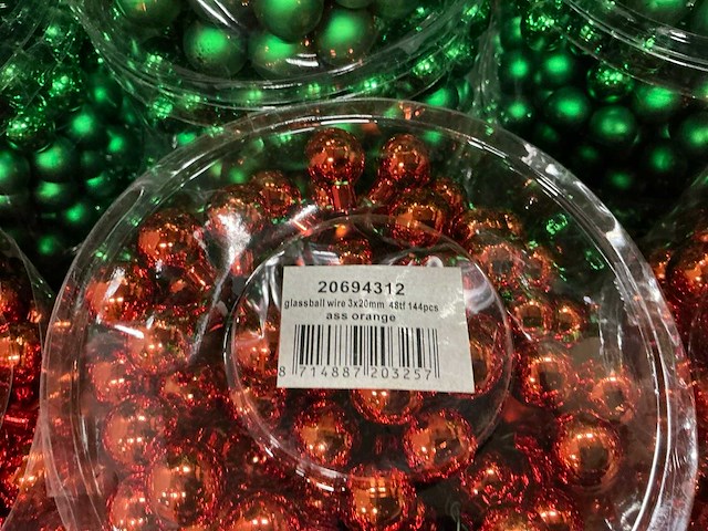 Partij diverse glassball wires 3x20mm 48tf (168 verpakkingen) - afbeelding 7 van  13