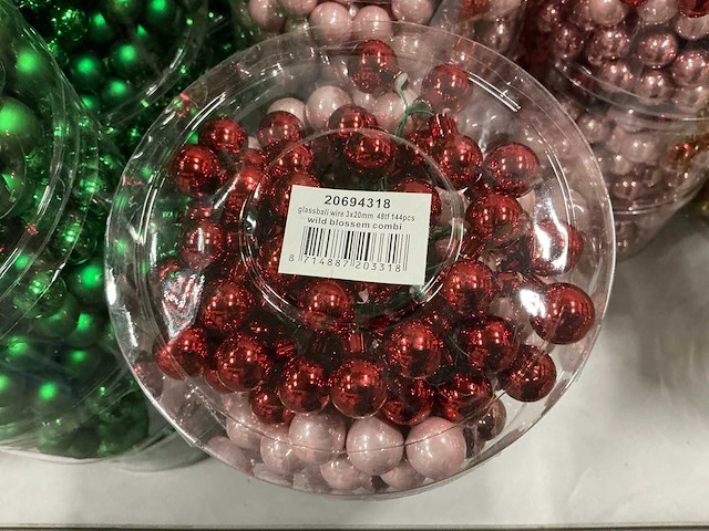 Partij diverse glassball wires 3x20mm 48tf (168 verpakkingen) - afbeelding 4 van  6