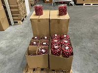 Partij diverse glassball wires red (71 verpakkingen) - afbeelding 1 van  5