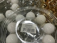 Partij diverse glassballs 40mm 36pcs/per tube (101 tubes) - afbeelding 8 van  19