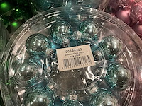 Partij diverse glassballs 40mm 36pcs/per tube (101 tubes) - afbeelding 5 van  19