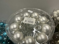 Partij diverse glassballs 40mm 36pcs/per tube (101 tubes) - afbeelding 7 van  19
