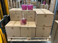 Partij diverse glazen kerstballen 40mm 36/tube (80 tubes) - afbeelding 4 van  7