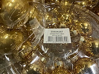 Partij diverse glazen kerstballen 40mm 36/tube (92 tubes) - afbeelding 11 van  11