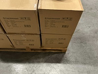 Partij diverse glazen kerstballen 40mm 36/tube (96x) - afbeelding 13 van  15