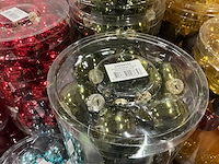 Partij diverse glazen kerstballen 60mm 30/tube (82 tubes) - afbeelding 6 van  17